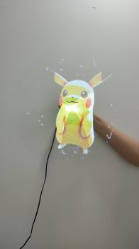 QUẠT ĐÈN LED 3D - H42